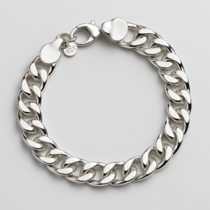 Pulsera de plata unisex