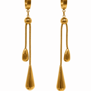 Pendientes largos gotas