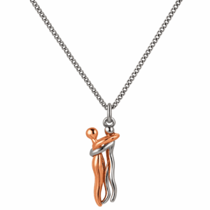 Colgante de acero pareja