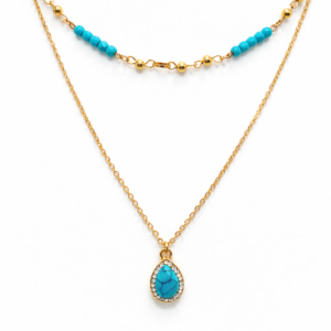 Colgante doble Turco