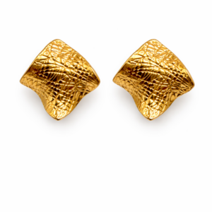 Pendientes elemental dorado